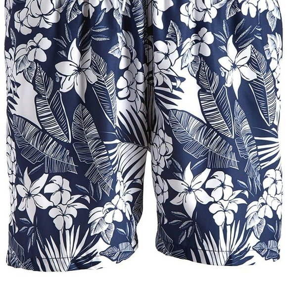 Kanu Surf Men's Havana Swim Trunks Size Small Navy - Picture 2 of 3